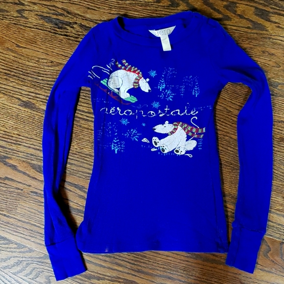 Aeropostale winter long sleeved shirt - Picture 1 of 1